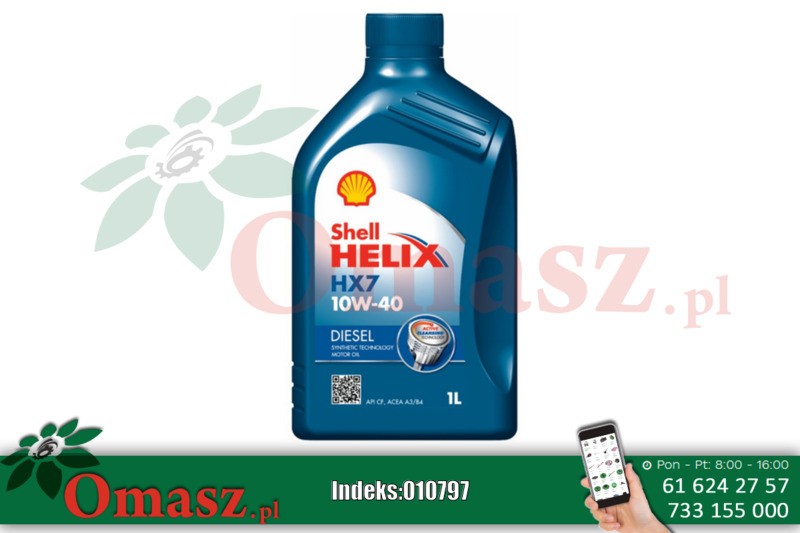 Olej Shell Helix D HX7 10W40 1L