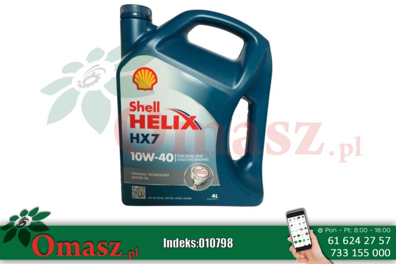 Olej Shell Helix D HX7 10W40 4L