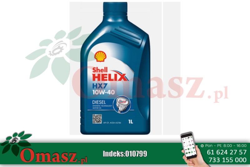 Olej Shell Helix HX7 10W40 1L