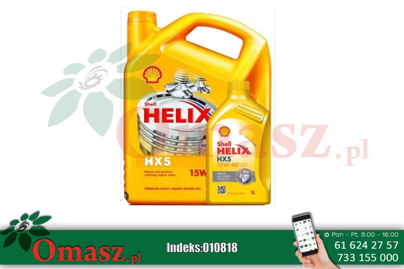 Olej Shell Helix HX5 15W40 a1L