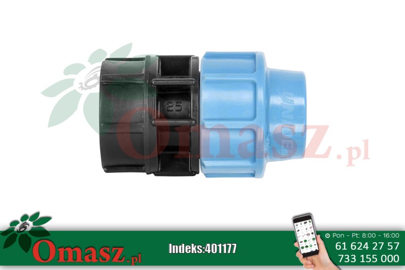 Złaczka PE PN 16 GW 50mm*2