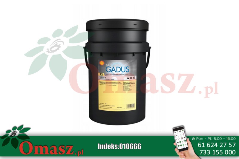 Smar Shell Gadus S2 V220 AC 18kg