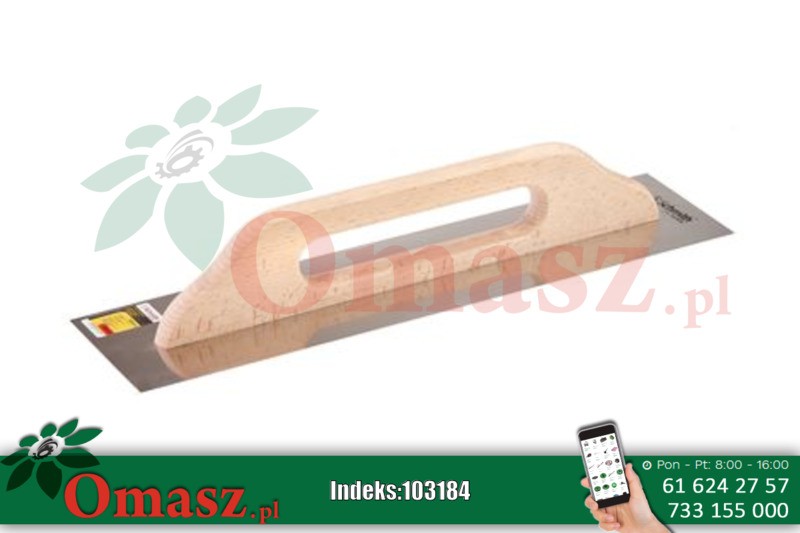 Paca nierdzewna 480mm gładka uchwyt drewniany Schmith SPK06-00