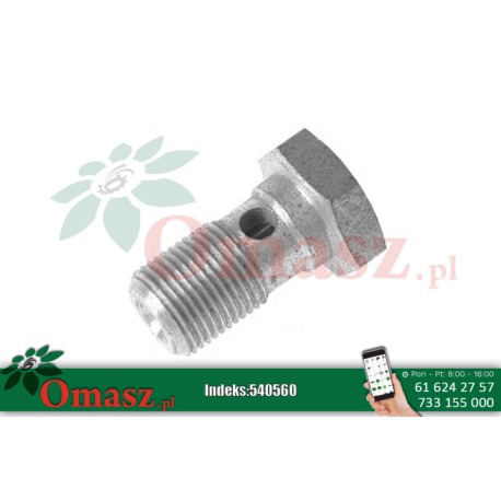 Śruba przelewowa M12*1 Zetor 975091 97-5091