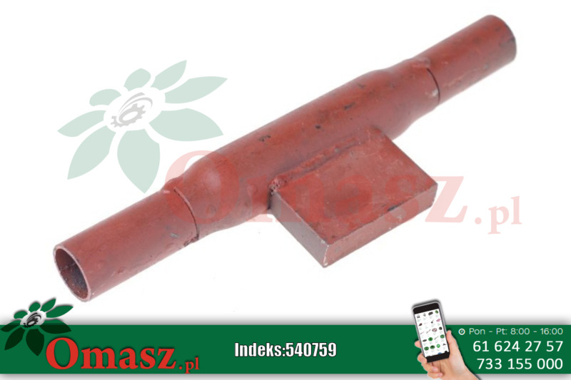 Nakrętka napinacza stabilizatora bocznego w trzypunktowym układzie zawieszenia Zetor 55115096
