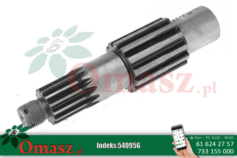 Wałek koła atakującego Zetor 49112551