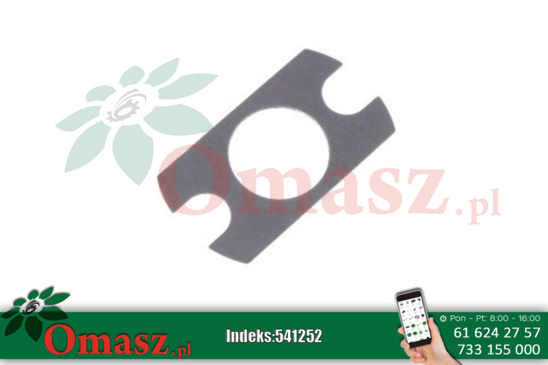 Podkładka dystansowa 0,15 mm sworznia wałka układu kierowniczego Zetor 55113579