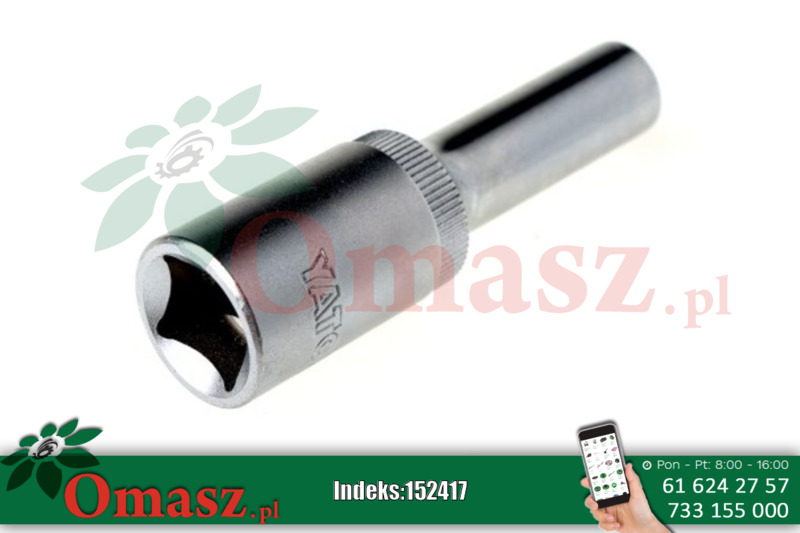 Klucz nasadowy 1/2' 8mm YATO wysoki YT-1221