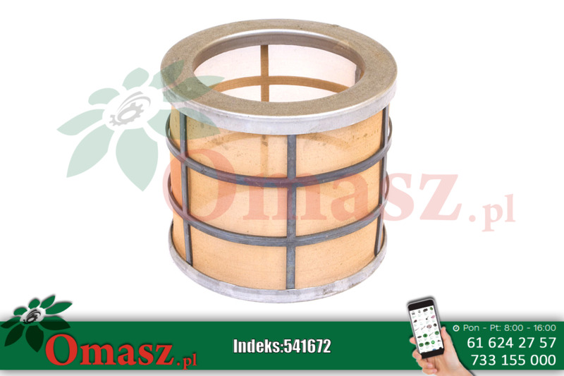 Sitko filtra oleju hydraulicznego Zetor 72454170