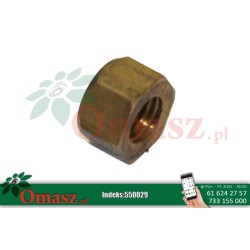 Nakrętka mosiężna kolektora wydechowego PL120356 Bizon