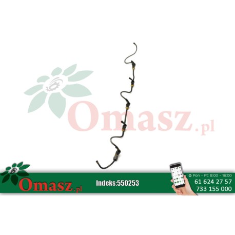 Przewód zlewny, przelewowy paliwa SW400 z nakrętką PL602103
