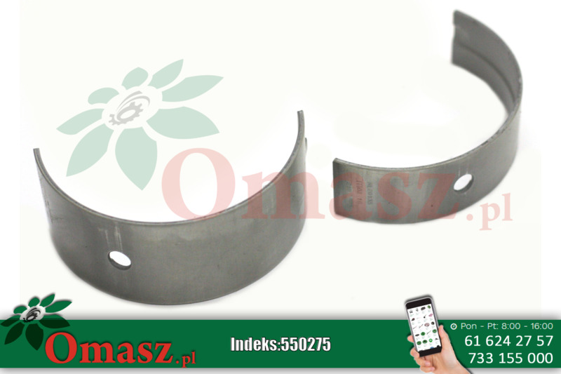 Komplet panewek głównych N025 S1 HS20 Bizon PL150020