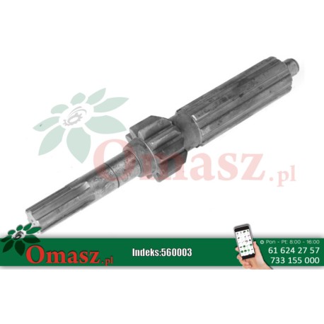 Wałek główny skrzyni biegów Bizon 5040/24-133/0 stary typ
