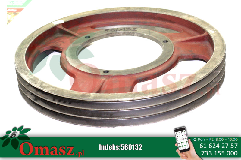 Koło pasowe na 3 pasy Bizon 5056/55-008/0