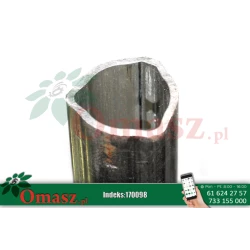 Rura przekaźnika 3 wypusty *43,5*3,5 72305