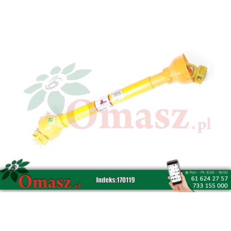 Wał przekaźnika 250Nm L-112 710/1100
