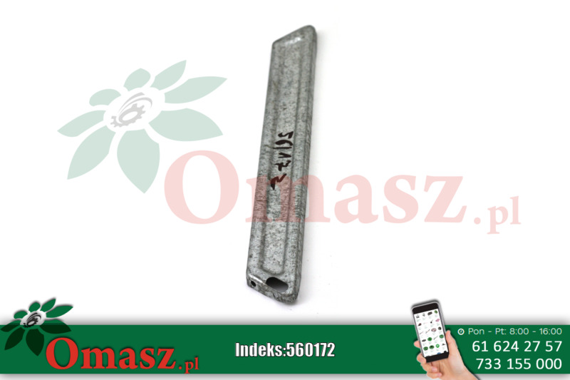Łącznik ramion do zespołu żniwnego kombajnu Bizon 5060/03-029/0
