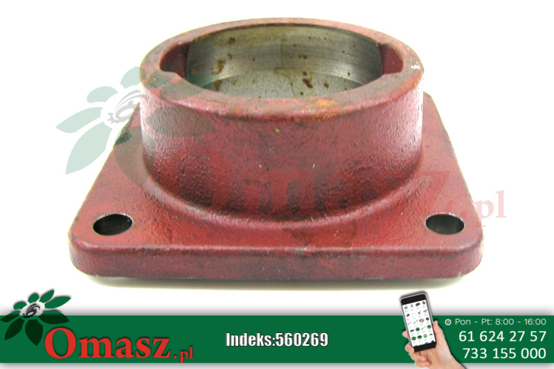 Oprawa łożyskowa K6207 zespołu napędowego podajnika pochyłego Bizon 5060/05-062/0
