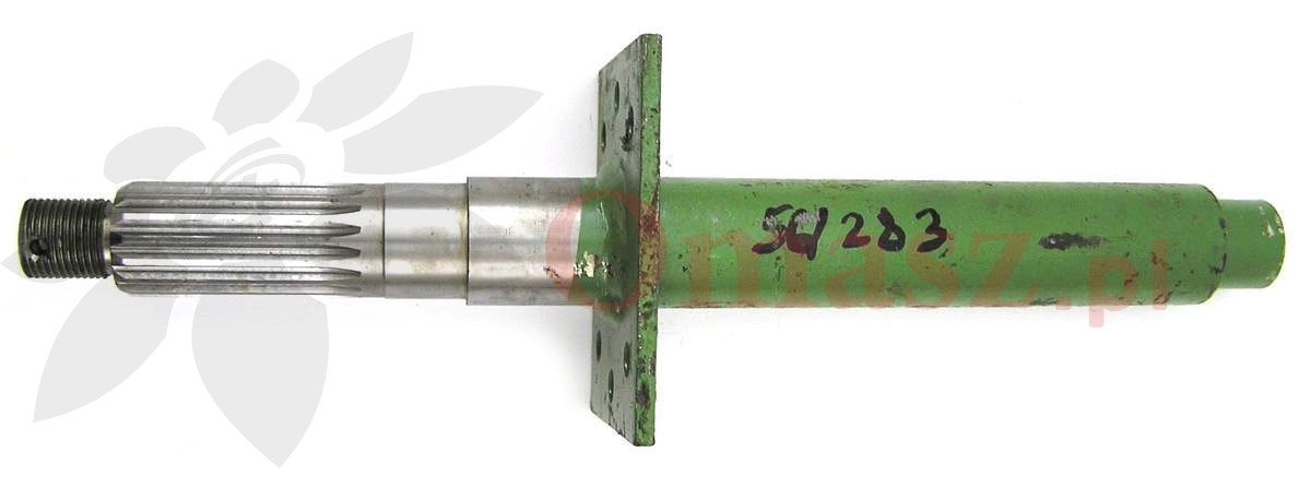 Oś napędu podajnika ślimakowo-palcowego Bizon 5060/04-038/0