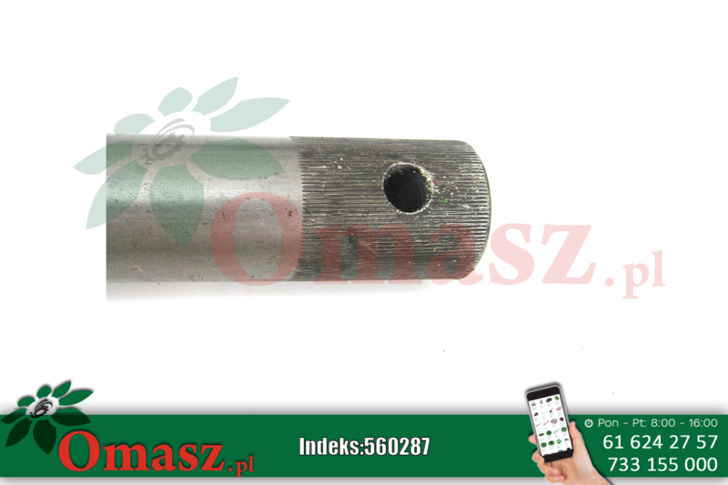 Oś palców podajnika ślimakowego 78,5cm Bizon 5050/54-003/1