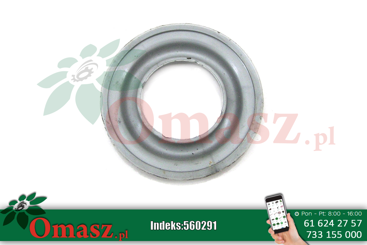 Pokrywa plastikowa fi 40 łożyska 1306, zespołu żniwnego Bizon 5040/02-011/0