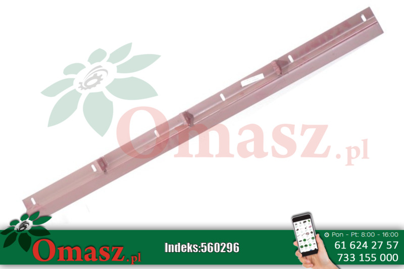 Osłona klepiska zespołu młocarni kombajnu Bizon 5050/61-007/0