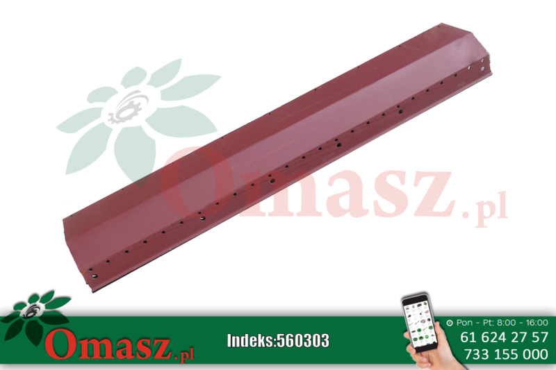 Osłona rusztu klepiska kombajnu Bizon 5050/61-003/0