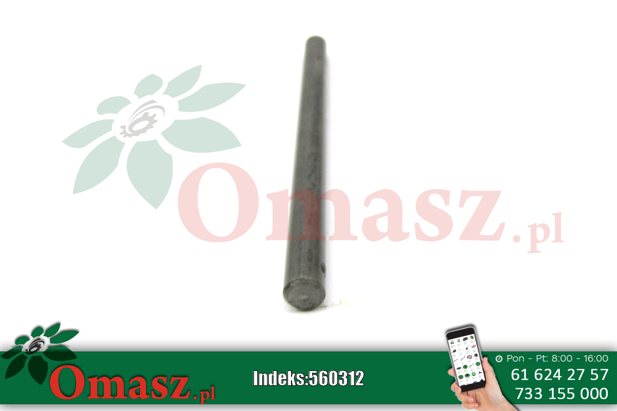 Palec podajnika ślimakowo-palcowego kombajnu Bizon 5060/04-007