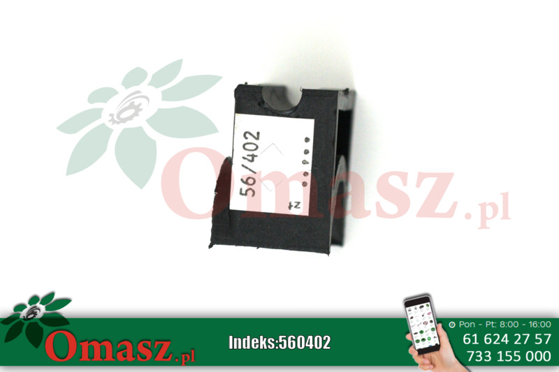 Półłożysko I nagarniacza zespołu żniwnego kombajnu Bizon 5060/03-025/0