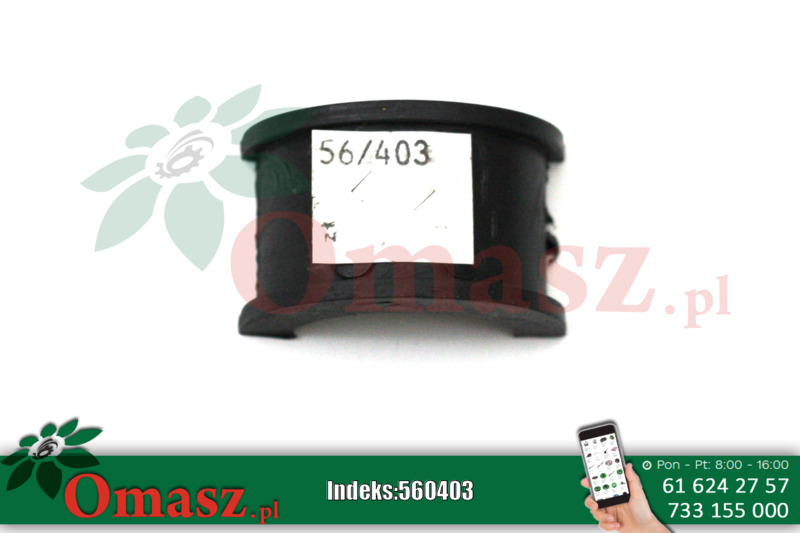 Półłożysko II nagarniacza zespołu żniwnego kombajnu Bizon 5060/03-026/0