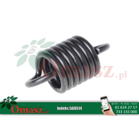 Sprężyna hamulca nożnego z uszami Bizon 5040/24-009/0, 5040240090