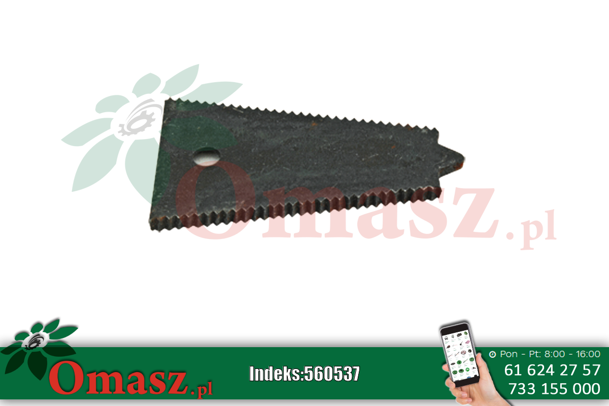 Stalka bagnetu ząbkowana Bizon 5040/02-049
