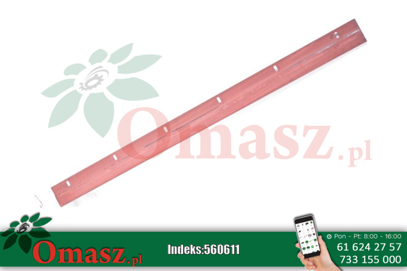 Osłona klepiska zespołu młocarni kombajnu zbożowego Bizon 5054/11-001/0