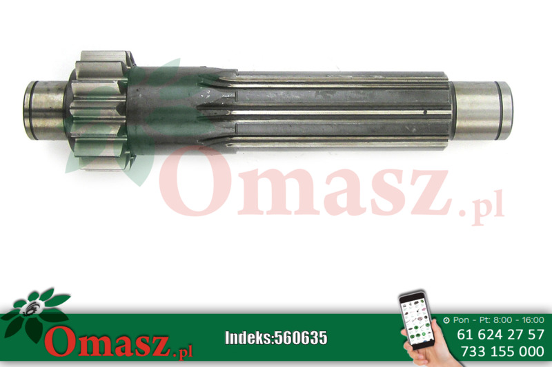 Wał pośredni skrzyni biegow Bizon 5040/24-083