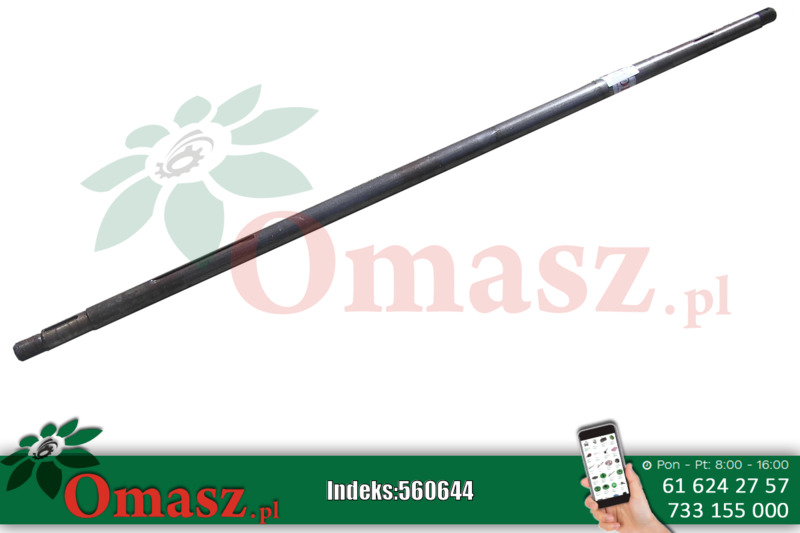 Wał targańca 1526mm przejściówka Bizon 5056/02-011