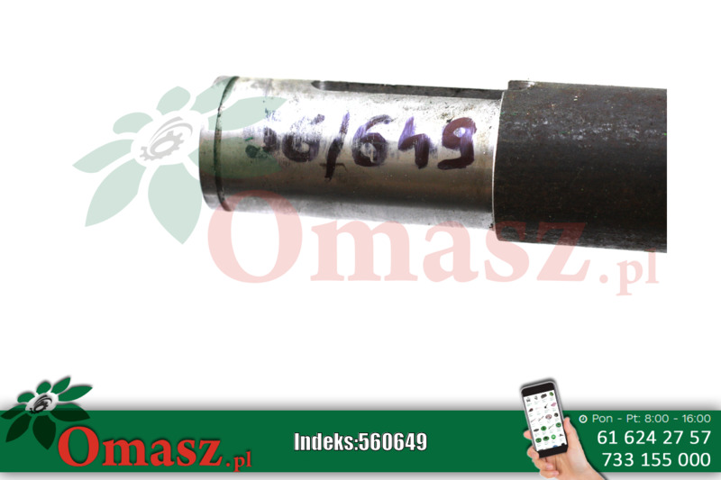 Wałek podajnika pochyłego Bizon 5058/05-047/0