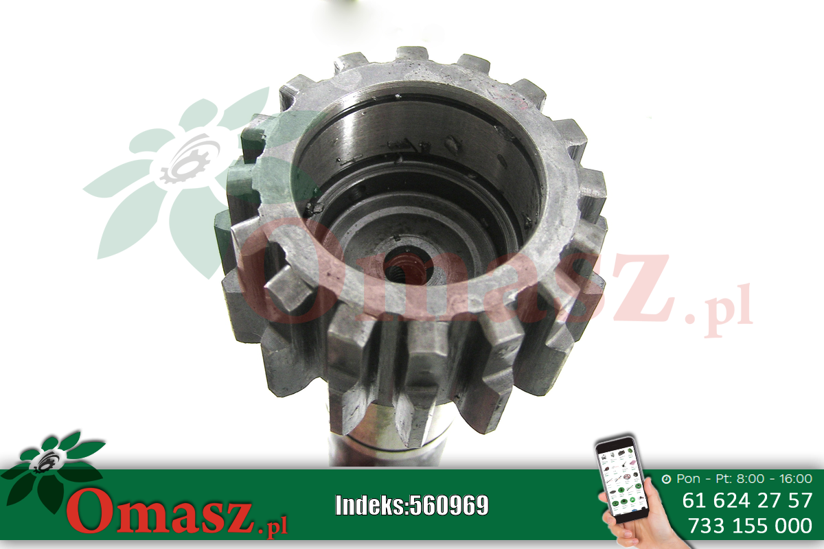 Wałek sprzęgła Bizon 5040/25-015