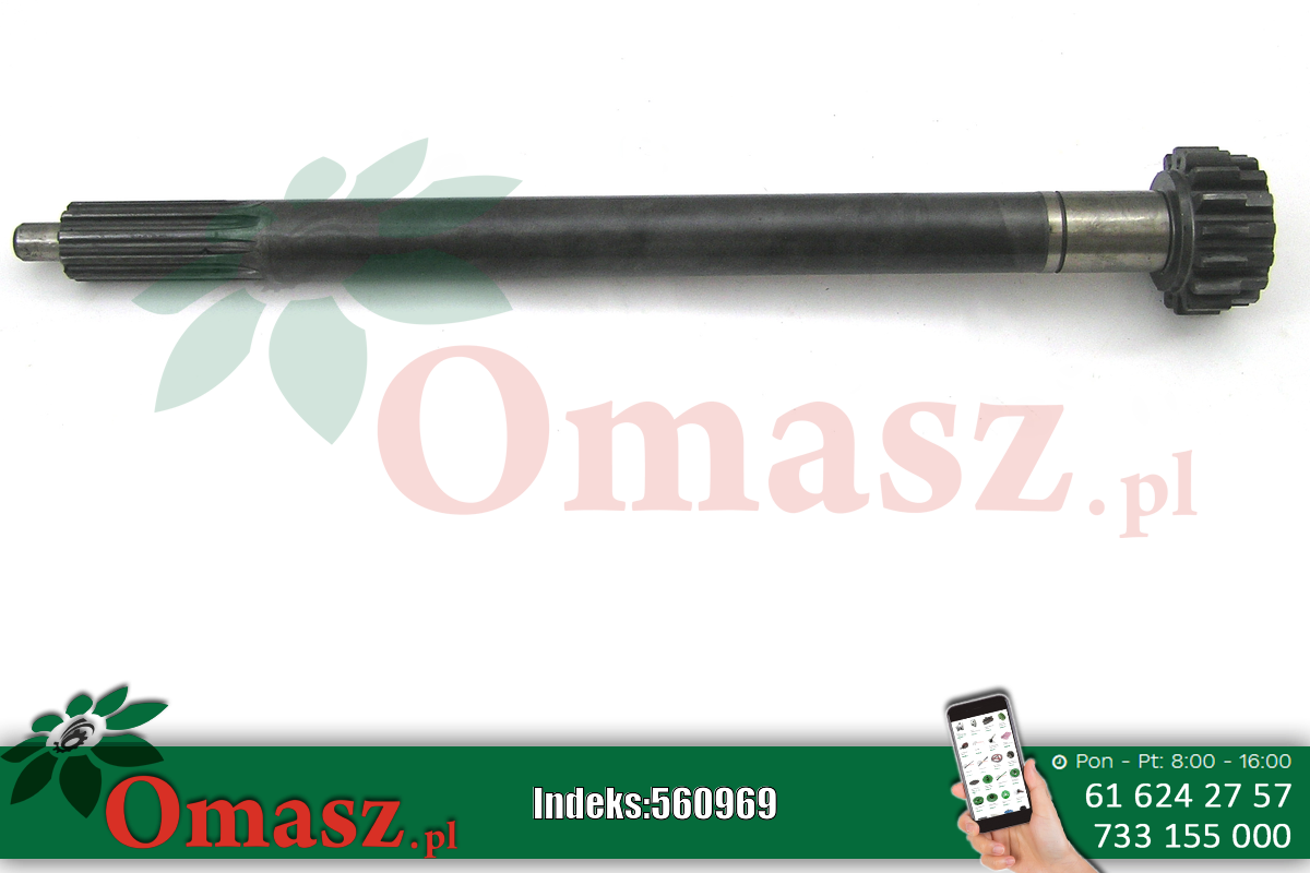 Wałek sprzęgła Bizon 5040/25-015