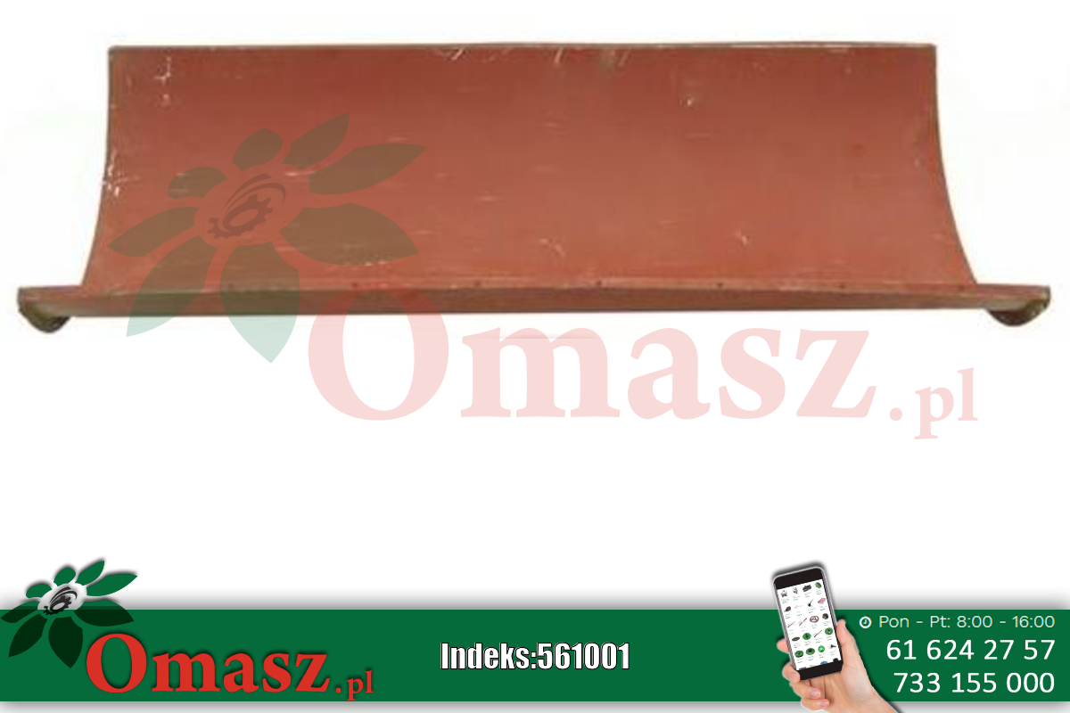 Płaszcz obudowy wentylatora zespołu młocarni Bizon 5050/65-001/0