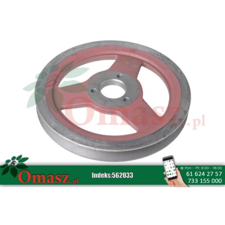 Koło pasowe 270-25 45mm, podajnika ziarnowego Bizon 5058/20-034/0