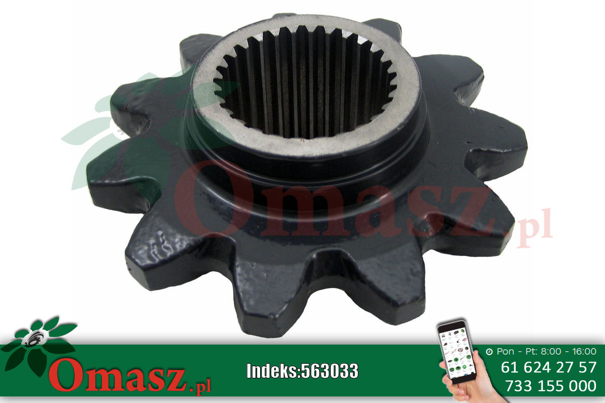 Koło zębate podajnika pochyłego Claas, z-11 630635