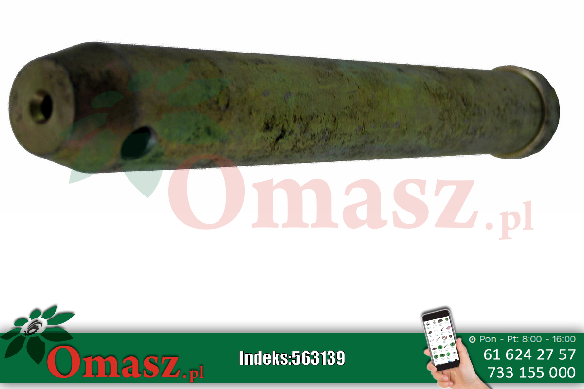 Sworzeń zabezpieczający 25mmx195mm kombajn Claas 670750