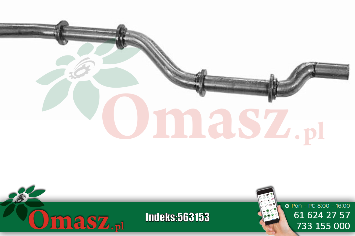 Wał wykorbiony wytrząsaczy 1263mm Claas 618178