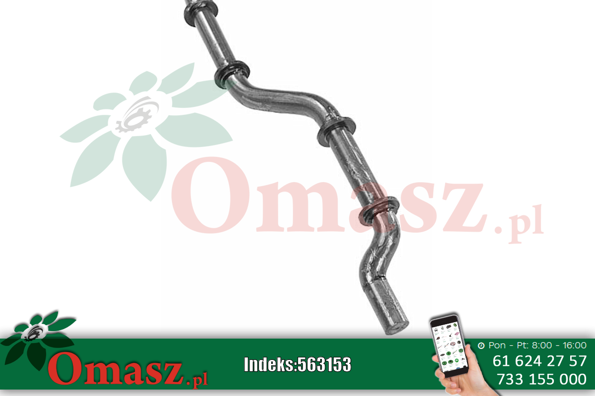 Wał wykorbiony wytrząsaczy 1263mm Claas 618178