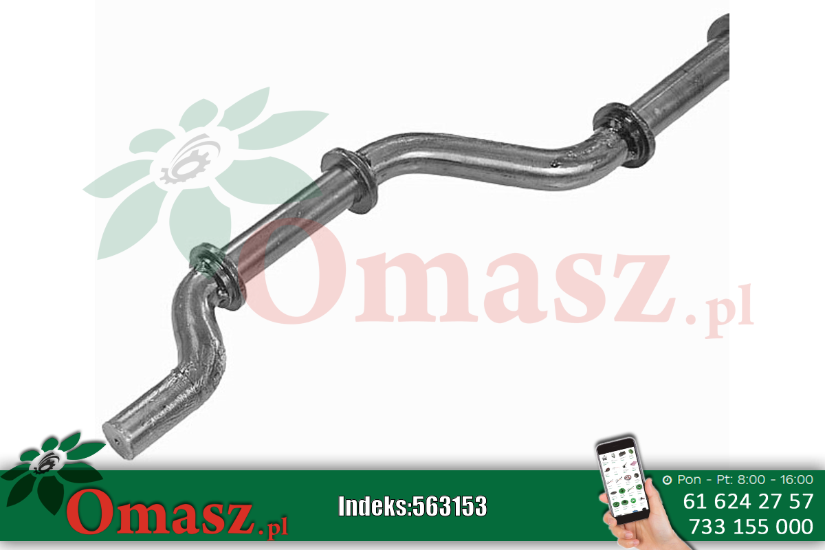 Wał wykorbiony wytrząsaczy 1263mm Claas 618178