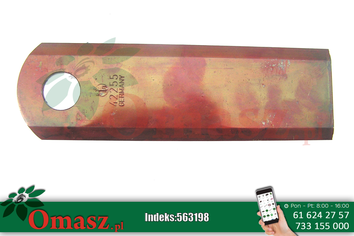 Nóż rozdrabniacza - sieczkarni słomy kombajn Claas 0600300