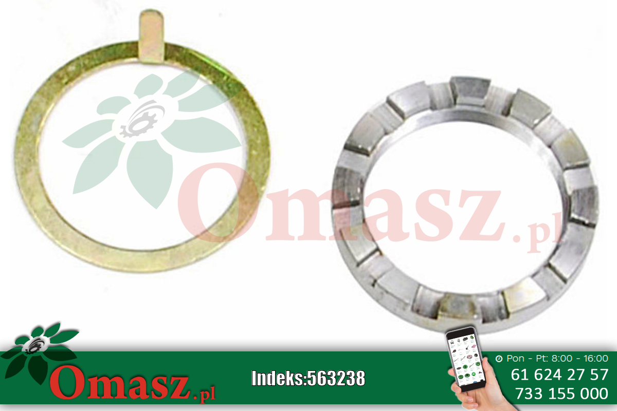 Nakrętka M50*1,5 mimośrodu Claas 610359