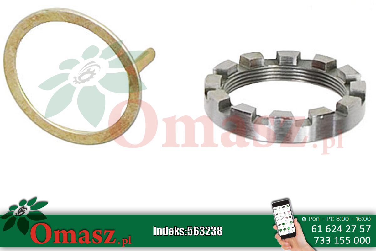 Nakrętka M50*1,5 mimośrodu Claas 610359