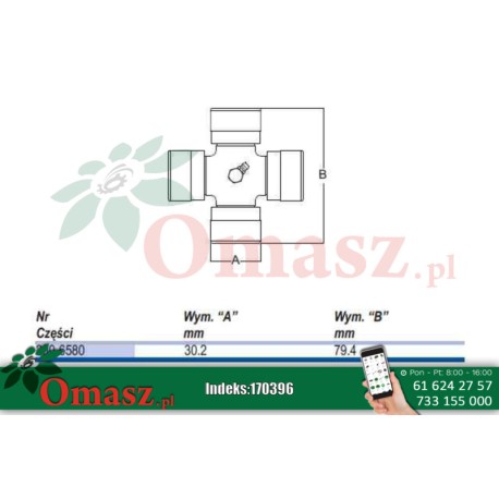 Krzyżak 30,2* 79,4 AR AB5 AR430606