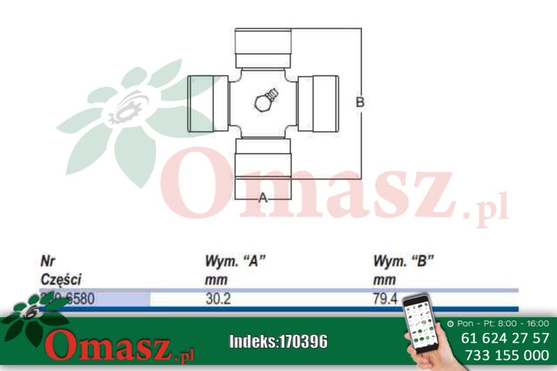 Krzyżak 30,2* 79,4 AR AB5 AR430606